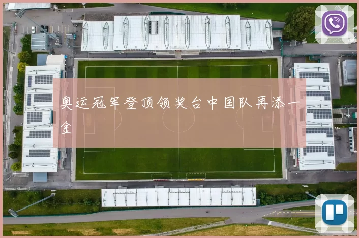 奥运冠军登顶领奖台中国队再添一金